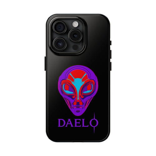 Alien Art Tough Phone Cases, Galaxy Phone Cover, Cool Gift for Nerds, Science Fiction Fan, Durable Protective Case