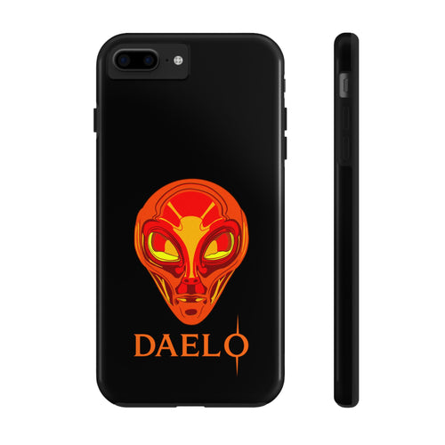 Alien Graphic Tough Phone Cases - Unique Style for Tech Lovers, Birthday Gift, Cool Accessories, DAELO Design, Phone Protection