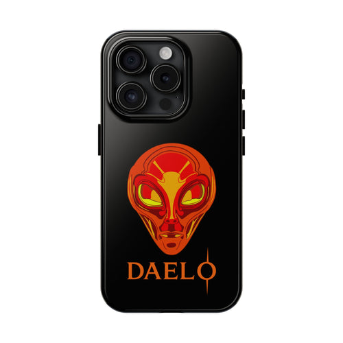 Alien Graphic Tough Phone Cases - Unique Style for Tech Lovers, Birthday Gift, Cool Accessories, DAELO Design, Phone Protection